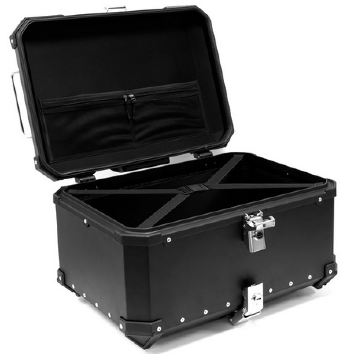 Comprar BAUL NEGRO DE ALUMINIO 55 LITRO X-PLOR