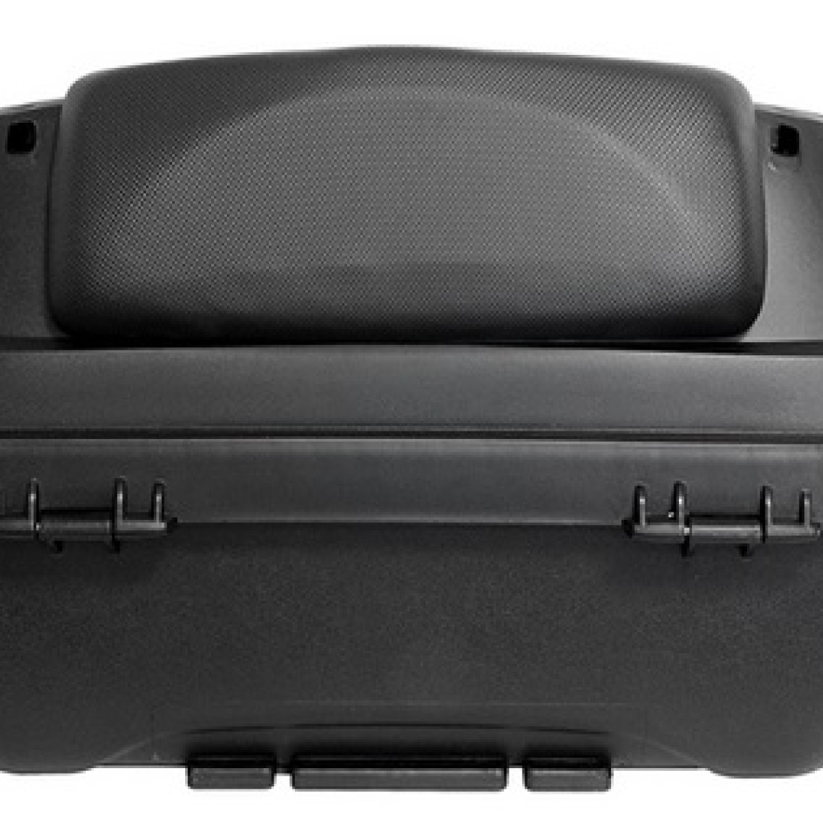 Comprar MALETA S-LINE 35L NEGRO IMITACION CARBONO CON ANCLAJE Y RESPALDO